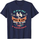 Woman 44 Years Birthday Woman Gift Humour I 44 Years , Black, S T-Shirt - T-Shirt | Navy