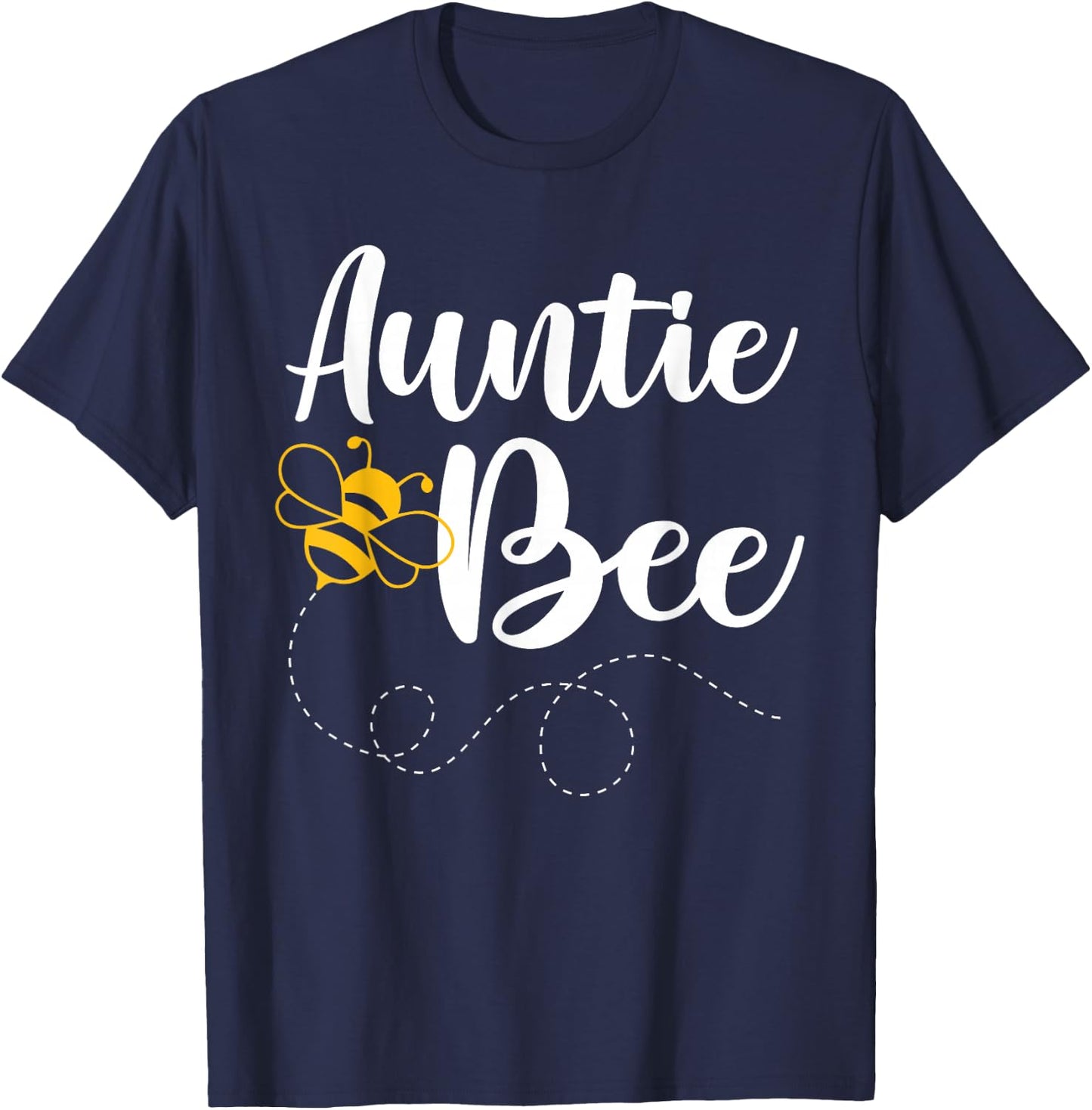 Family Bee Shirts Auntie Birthday Family Matching Beekeeper T-Shirt - T-Shirt | Navy