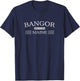 Bangor Maine , blue T-Shirt - T-Shirt | Navy