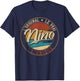 Nino The Original The True The Unique Men & Boys , Black T-Shirt - T-Shirt | Navy