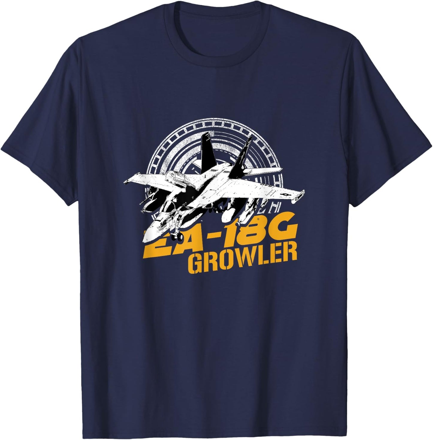 EA-18G Growler Shirt Vintage Machine Veteran Pilot T-Shirt - T-Shirt | Navy