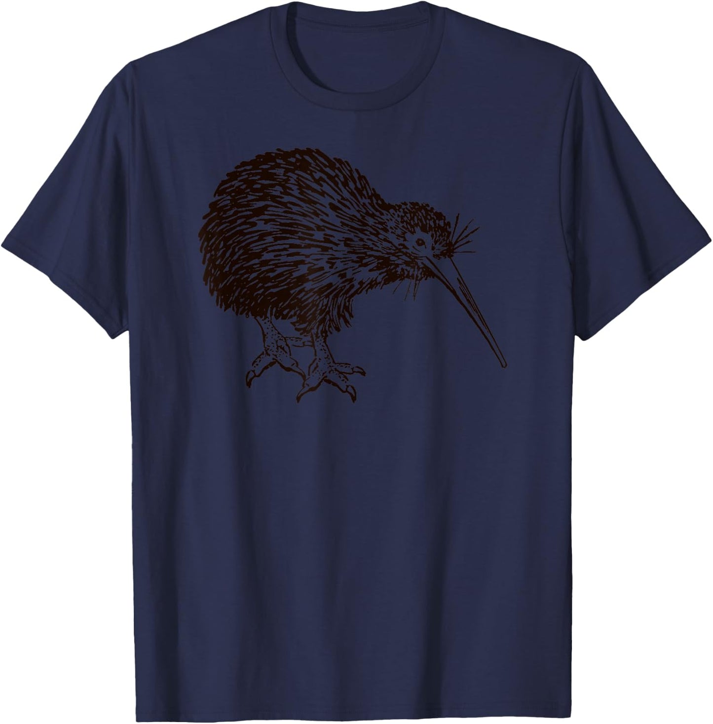 Awesome New Zealand Kiwi Bird Animal Wildlife shirt T-Shirt - T-Shirt | Navy