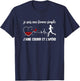 Women's Simple Gift Humor Running And Apero Sport Athletics , Black, Female X-Small T-Shirt - T-Shirt | Navy