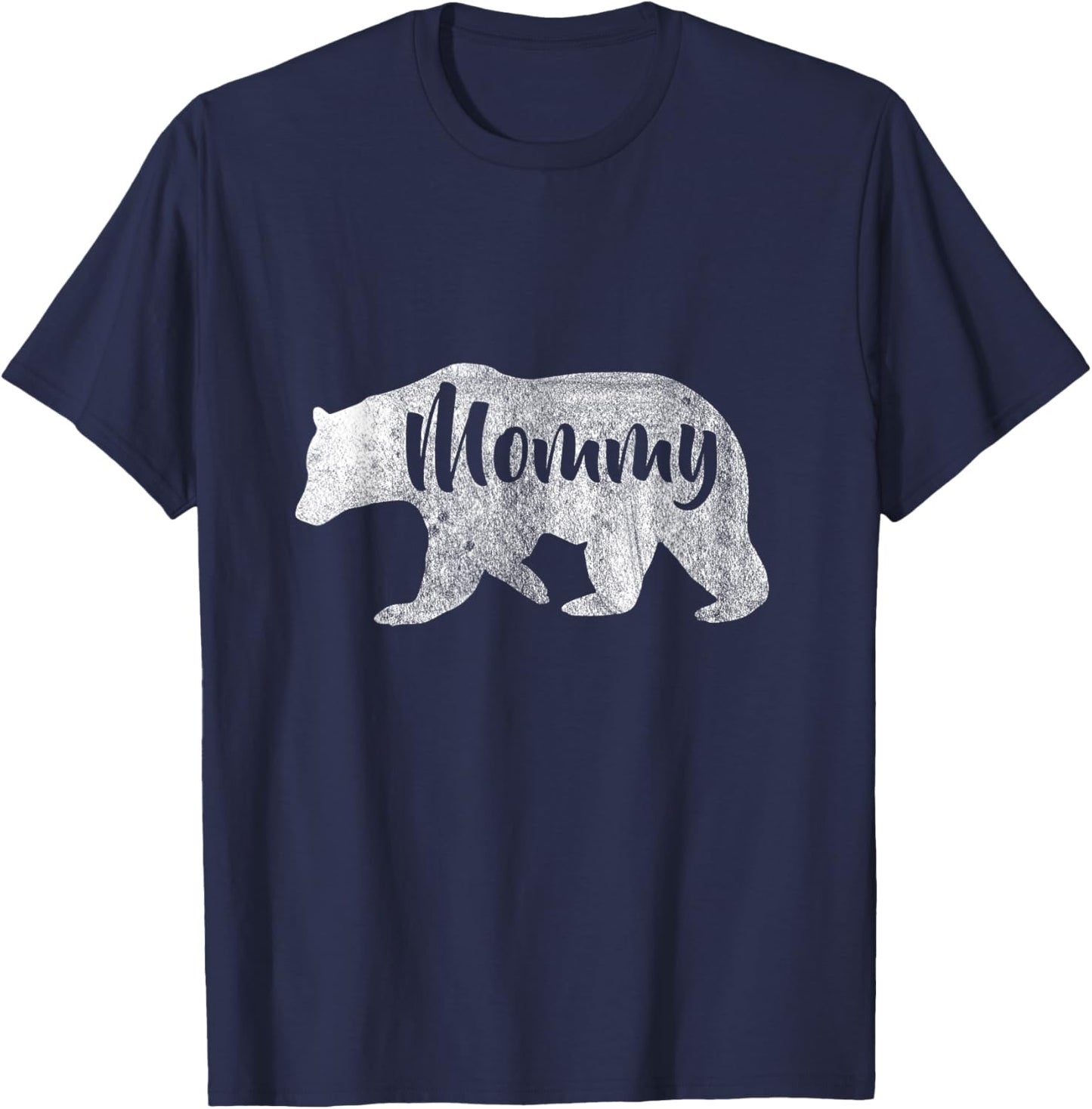 Woman's Mommy Bear Awesome Camping T-Shirt - T-Shirt | Navy