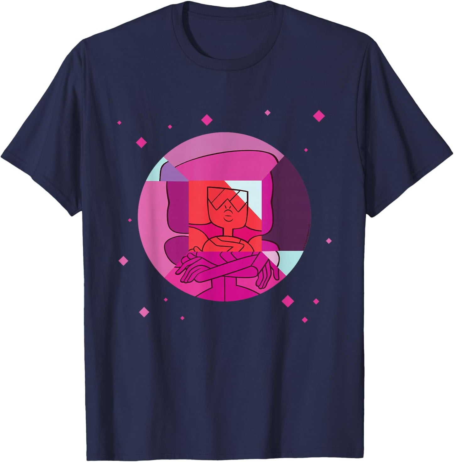 Steven Universe Garnet Gem T-Shirt - T-Shirt | Navy
