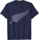 Fern New Zealand Slang Shirts for Kiwis Maori NZ New Zealand , black T-Shirt - T-Shirt | Navy