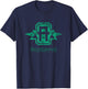 Animorphs Animal Print Badge Transformation Book Series T-Shirt - T-Shirt | Navy