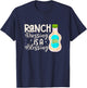 Ranch Dressing Is A Blessing Condiment Salad Sauce T-Shirt - T-Shirt | Navy