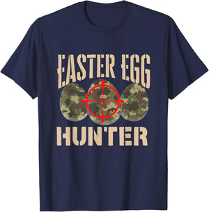 Easter Egg Hunter - Egg Hunting Season Camo T-Shirt - T-Shirt | Navy