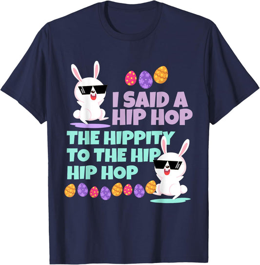I Said A Hip Hop Hippity Toddler Baby T-Shirt - T-Shirt | Navy