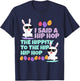 I Said A Hip Hop Hippity Toddler Baby T-Shirt - T-Shirt | Navy