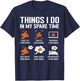 Corn Snake Terrarium Enclosure Food Hide Reptile Keeping T-Shirt - T-Shirt | Navy