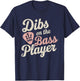 Dibs On The Bassist Dibs On The Bass Player T-Shirt - T-Shirt | Navy