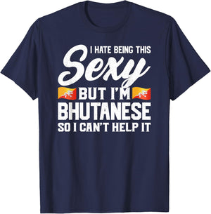 Bhutan T-Shirt - T-Shirt | Navy