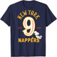 Peanuts - Backprint Snoopy New York Nappers T-Shirt - T-Shirt | Navy