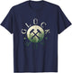 Schlägel und Eisen - Glück Auf Erzgebirge Bergbau Steiger T-Shirt - T-Shirt | Navy