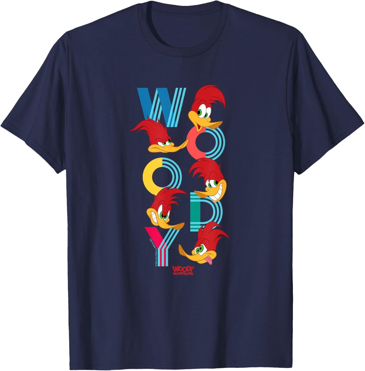 Woody Woodpecker T-Shirt - T-Shirt | Navy