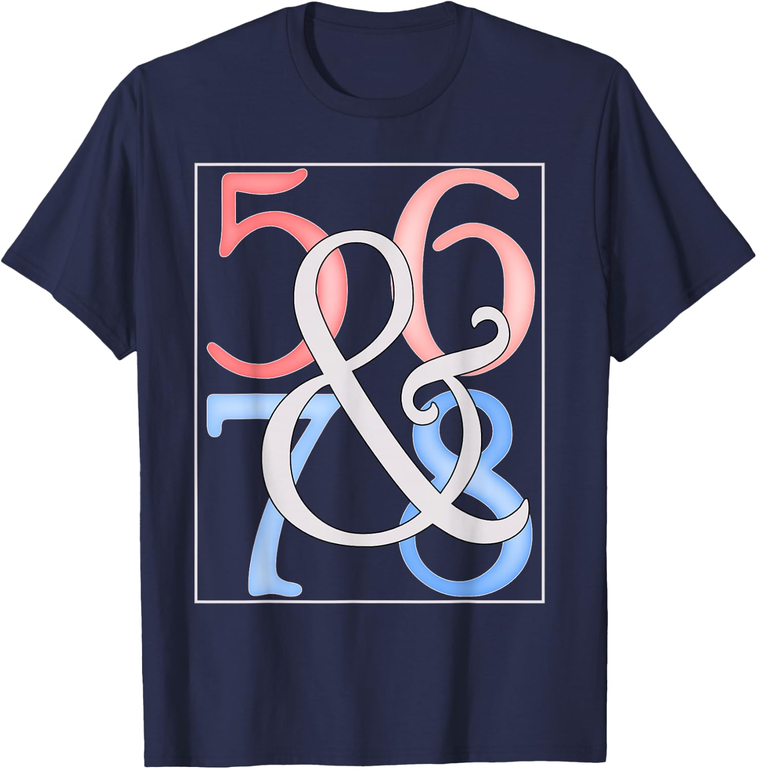 &5678 Funny Dance Count T-Shirt - T-Shirt | Navy