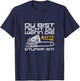 Du Bist Nicht Du Wenn Die Kette Stumpf Ist Wood Chainsaw , black T-Shirt - T-Shirt | Navy