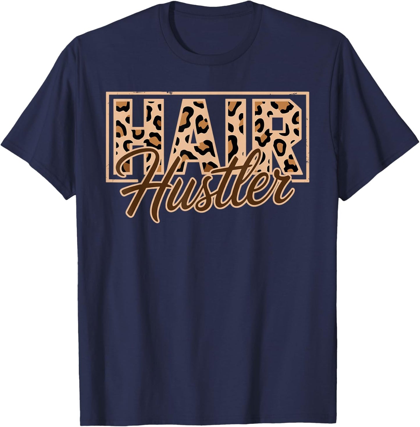 Cute Beautician Art Girls Hair Stylist Beautician T-Shirt - T-Shirt | Navy