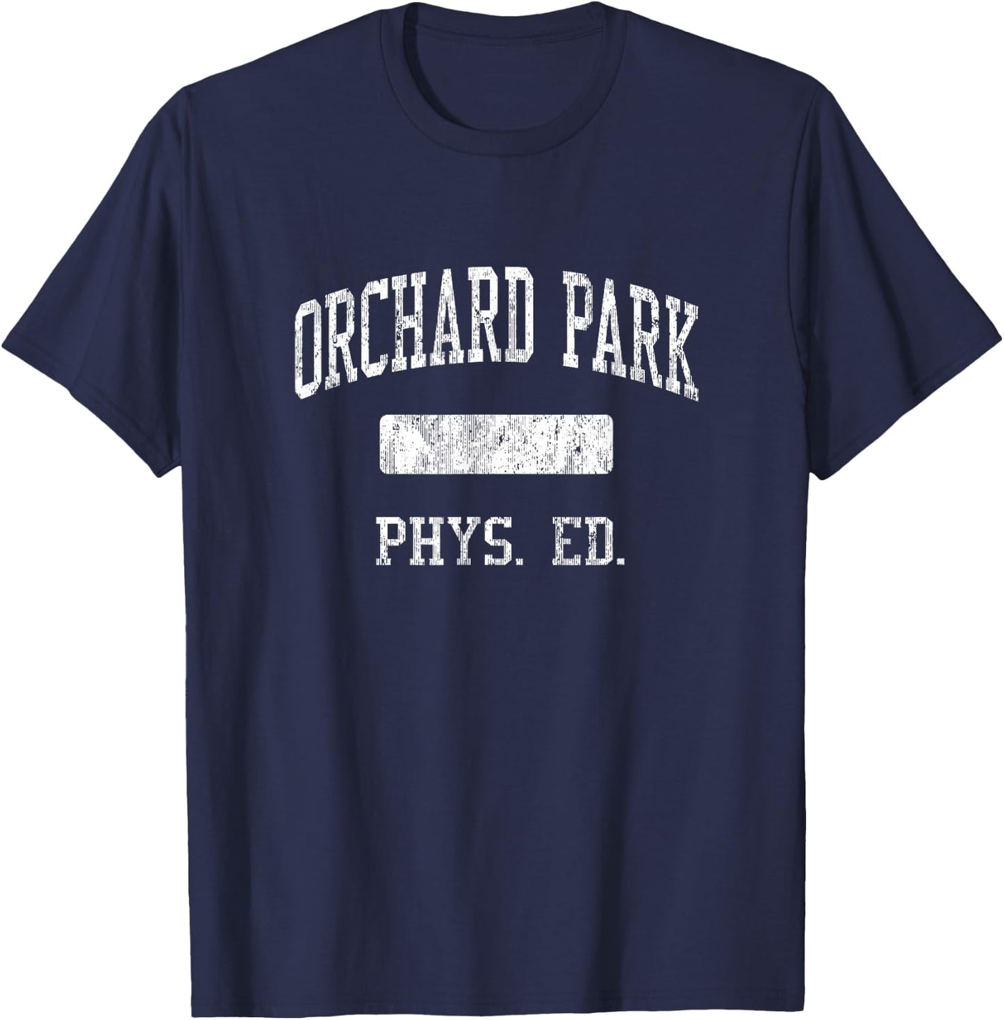 Orchard Park High School HS Orchard Park NY PHYS Ed T-Shirt - T-Shirt | Navy