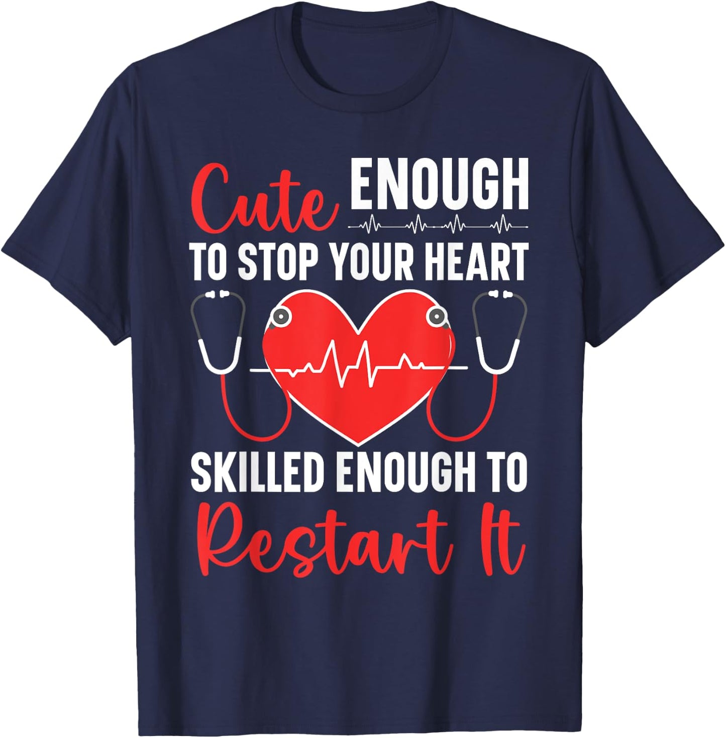Certified Nursing Assistant Medical Worker CNA T-Shirt - T-Shirt | Navy