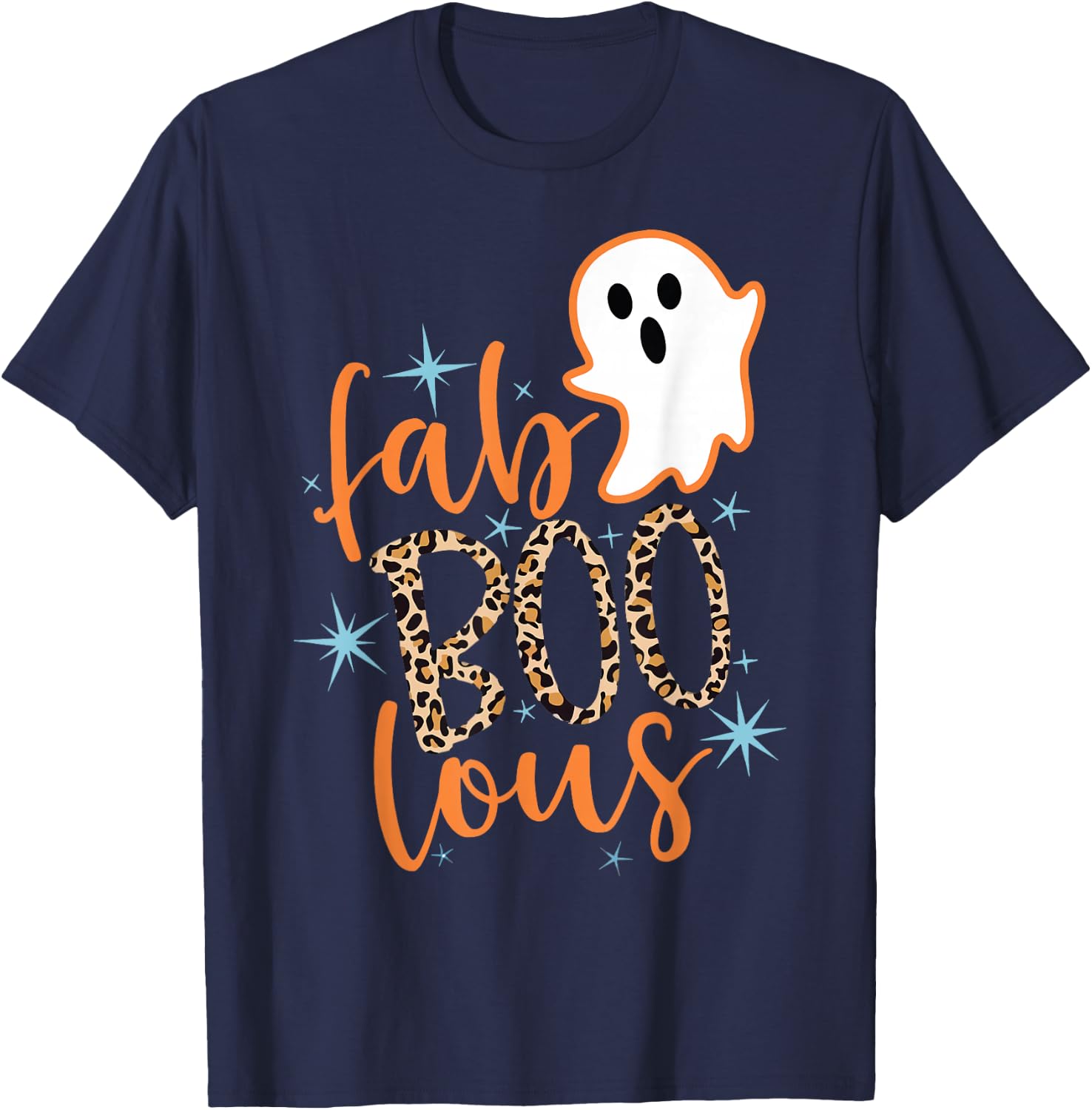 Fab Boo Lous Fabulous Halloween Costumes 90s Retro T-Shirt - T-Shirt | Navy