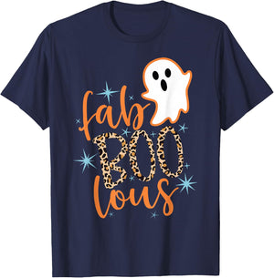 Fab Boo Lous Fabulous Halloween Costumes 90s Retro T-Shirt - T-Shirt | Navy