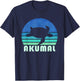 Akumal Sea Turtle Shirt, Mexico Beach Animal Gift Women Girls Kids T-Shirt - T-Shirt | Navy