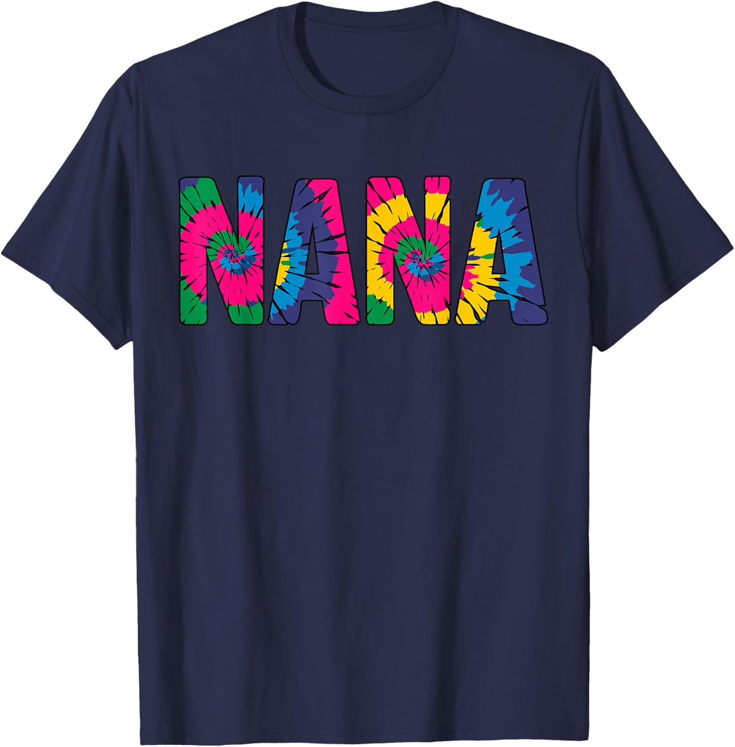 Tie-Dye Nana T-Shirt - T-Shirt | Navy
