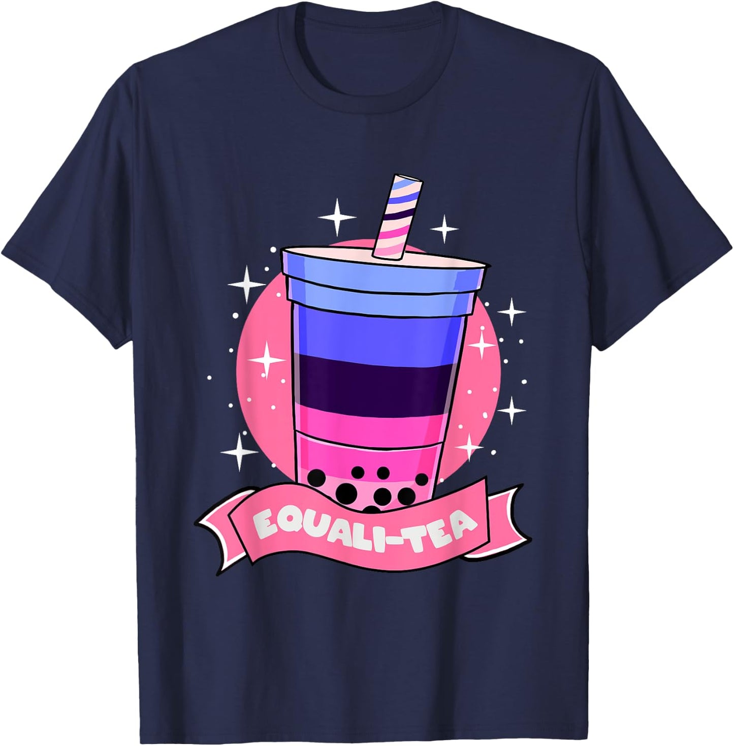 Omnisexual Equalitea Omnisexual Pride T-Shirt - T-Shirt | Navy