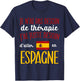 Travel to Spain Gift Humor Man Souvenir Spanish , Black, S T-Shirt - T-Shirt | Navy