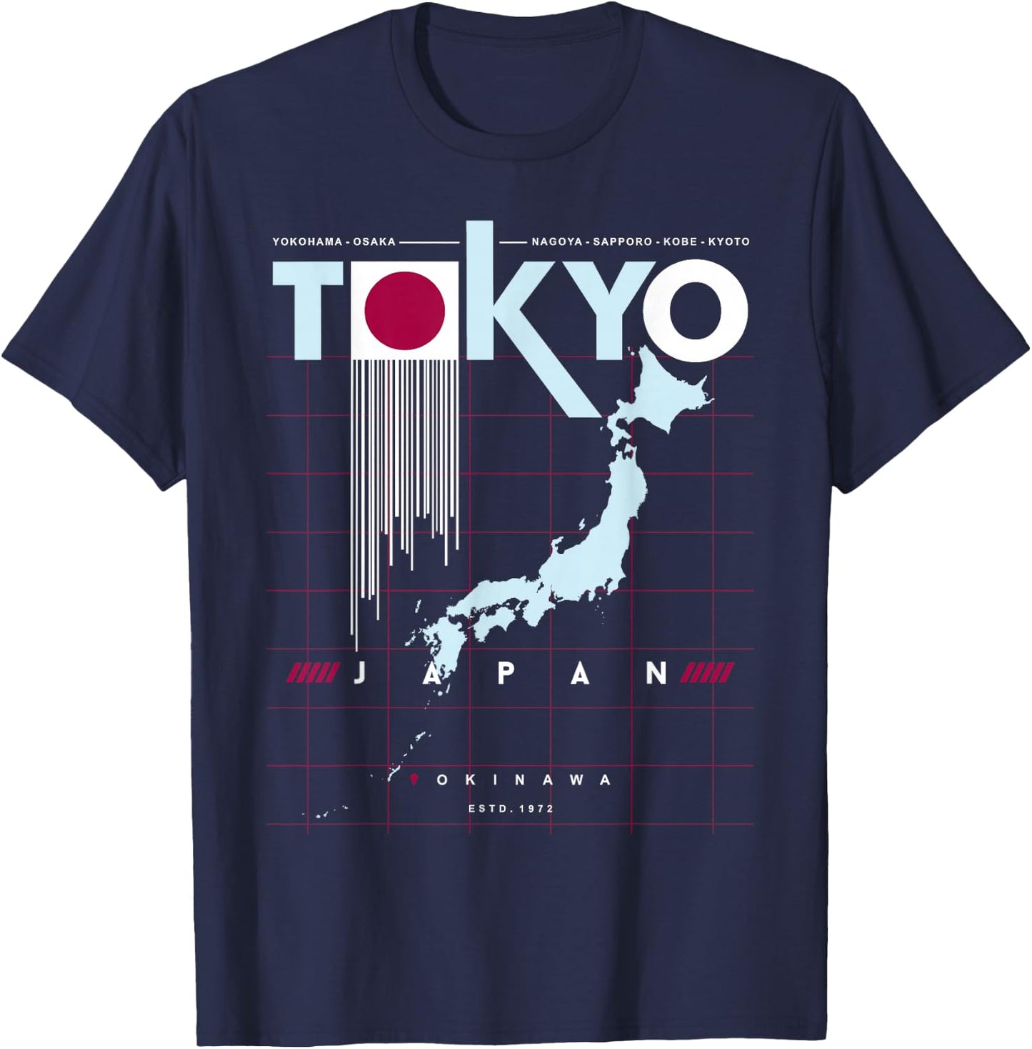 Tokyo Japan T-Shirt - T-Shirt | Navy