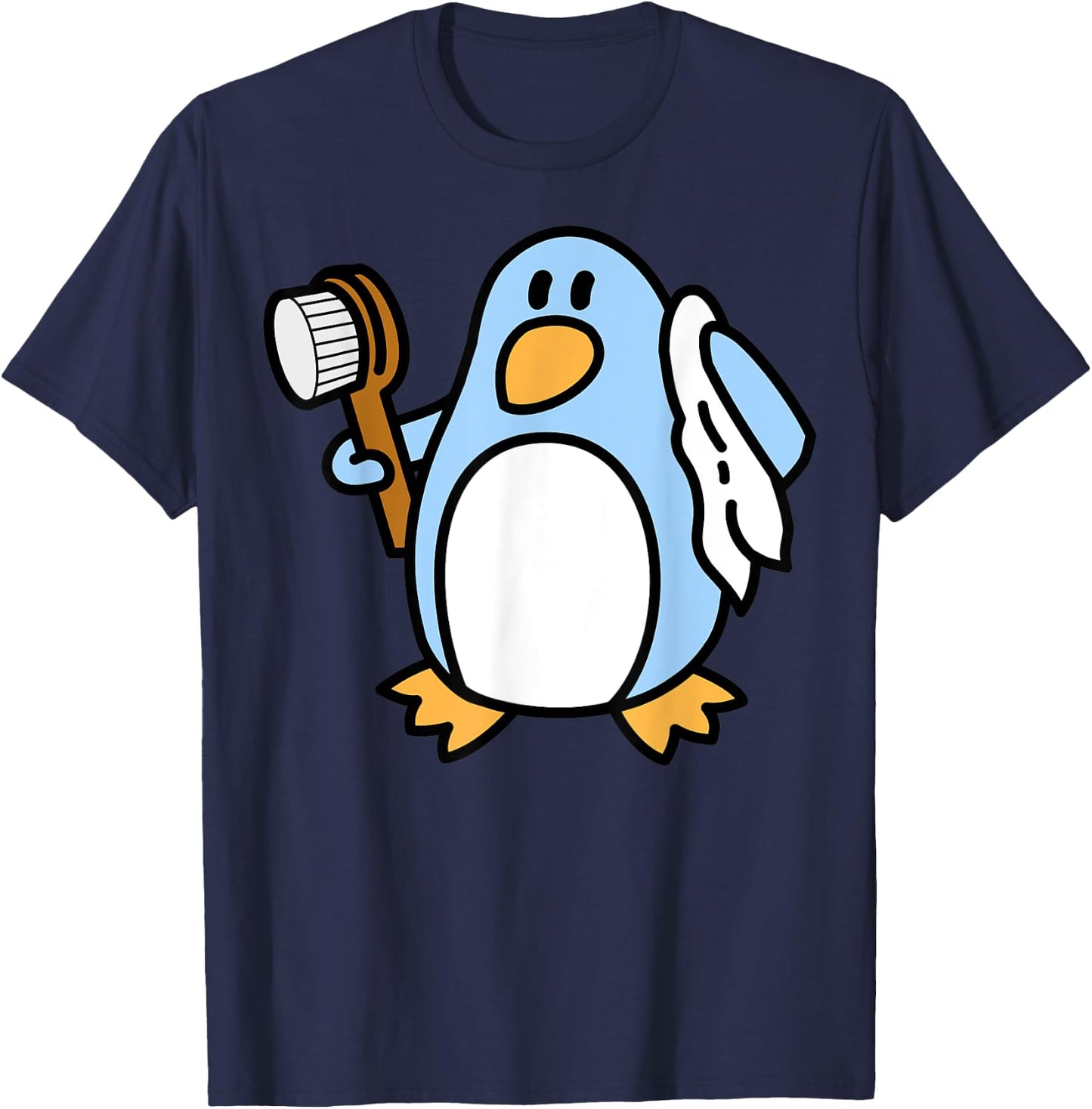 Freedo Penguin LINUX-LIBRE Linux OS Computer Science Geek T-Shirt - T-Shirt | Navy