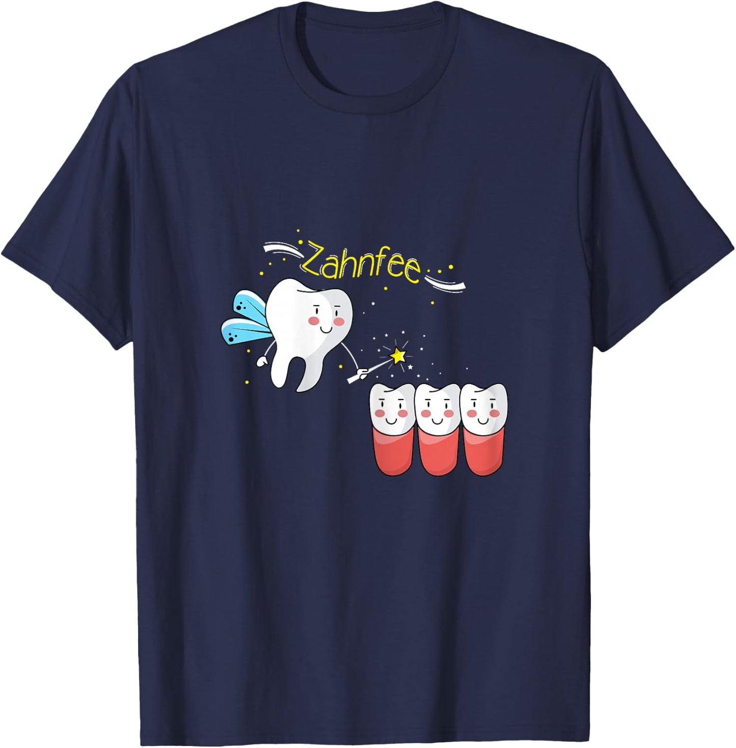 Tooth Fairy Carnival Party Costume Fancy Dress , black T-Shirt - T-Shirt | Navy