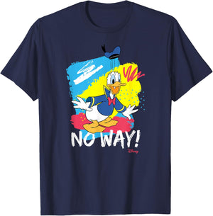 Donald Duck - No Way Donald T-Shirt - T-Shirt | Navy