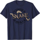Snake Handler Snake Stunt Man Snake Lover Gift T-Shirt - T-Shirt | Navy