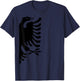Albania Couple Shirt Albanian Flag Shirt Partner Gift T-Shirt - T-Shirt | Navy