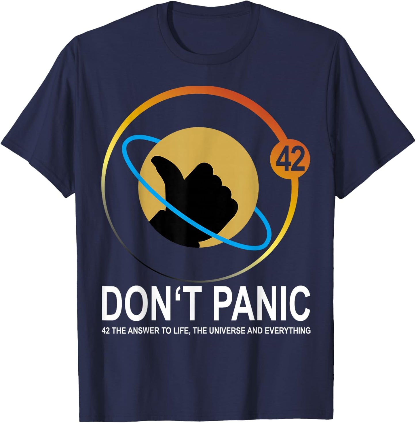 4.2 Die Antwort auf das Leben, das Universum und alles T-Shirt - T-Shirt | Navy
