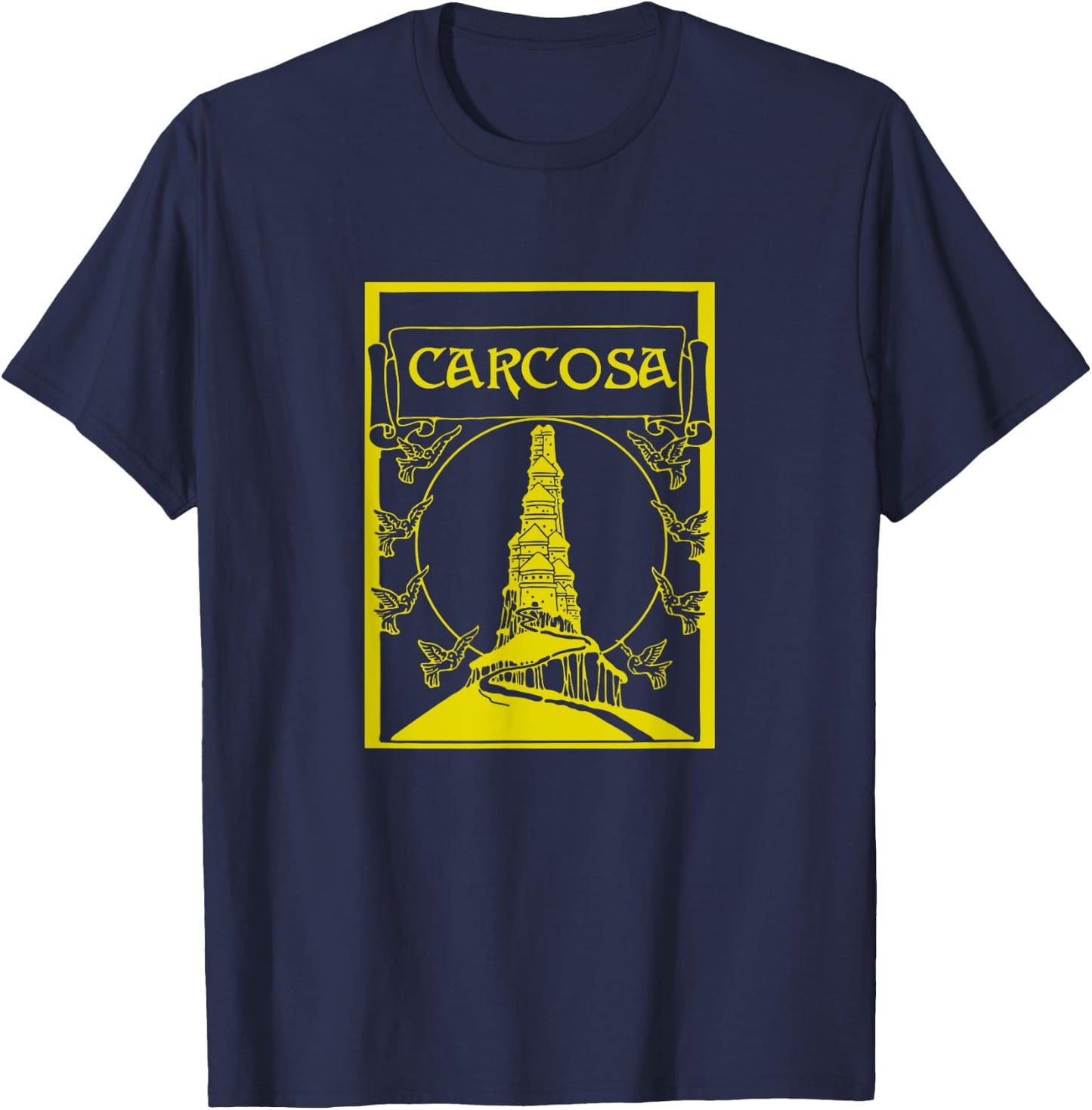 The Tower of Carcosa T-Shirt - T-Shirt | Navy