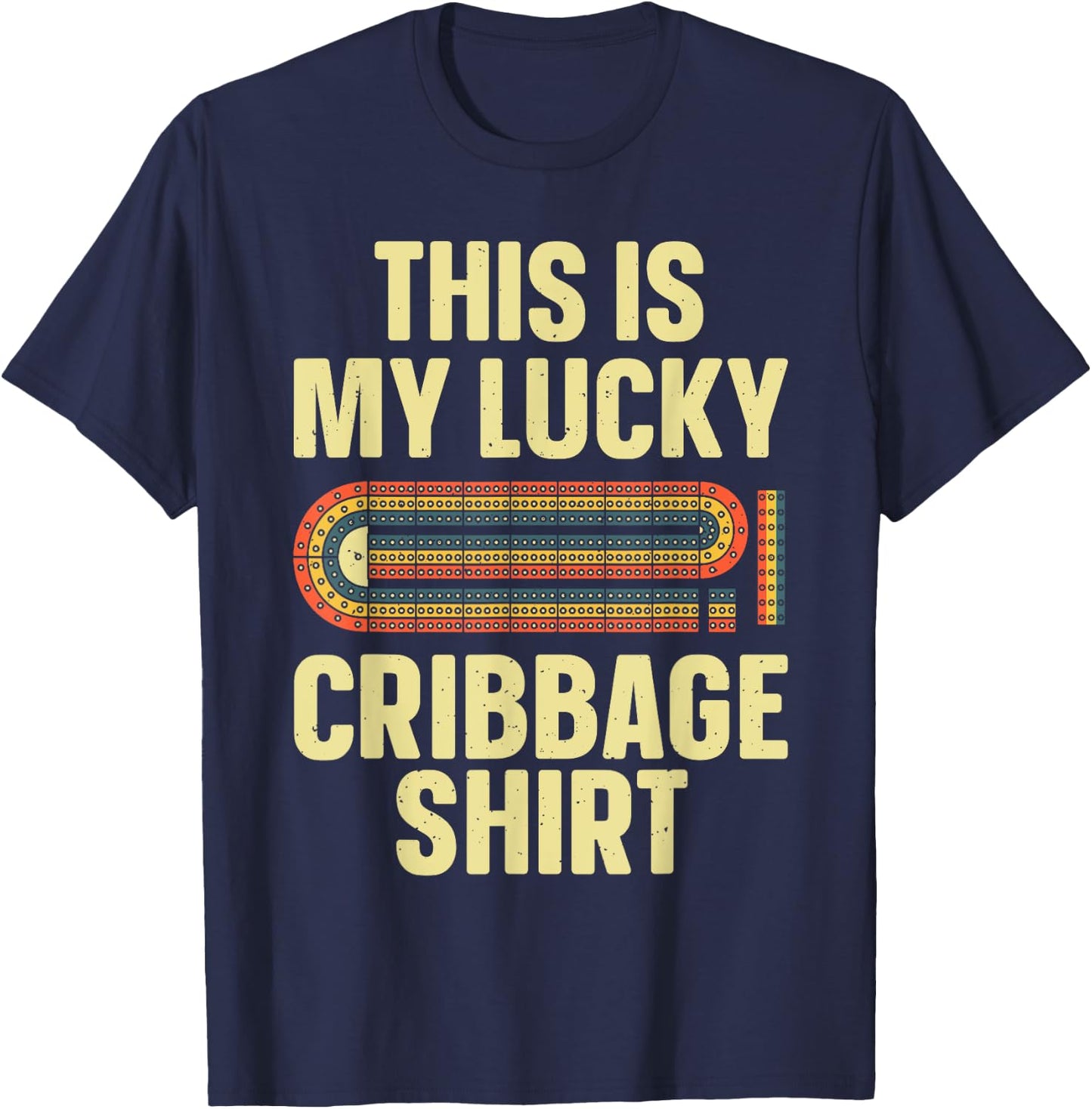Cool Cribbage Design Women Card Game Cribbage Lover T-Shirt - T-Shirt | Navy