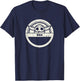 Star Wars The Mandalorian Grogu Floating Pod Sticker T-Shirt - T-Shirt | Navy