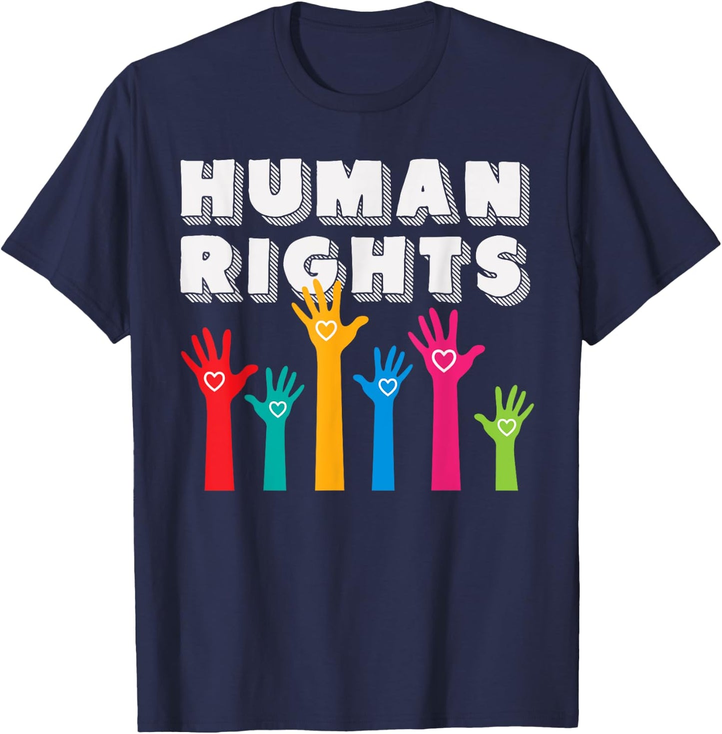 Human Rights T-Shirt - T-Shirt | Navy