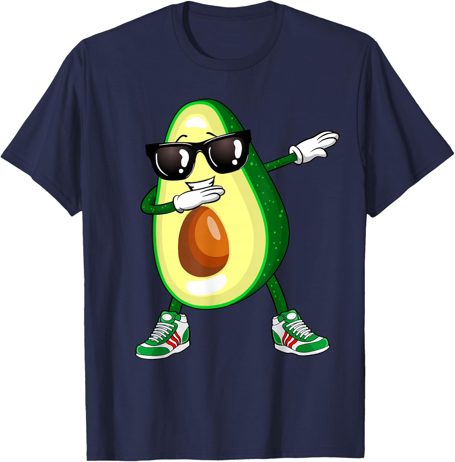 Lustiger Tanz für Guacamole-Liebhaber T-Shirt - T-Shirt | Navy