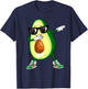 Lustiger Tanz für Guacamole-Liebhaber T-Shirt - T-Shirt | Navy