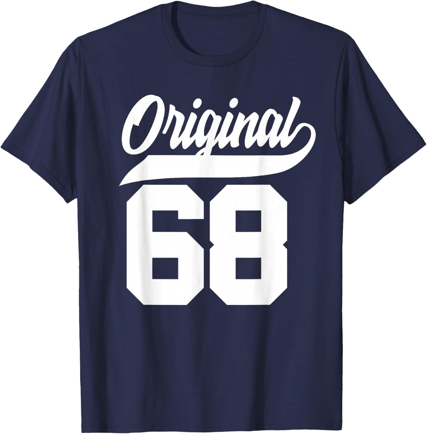 57th Birthday Gift Man Woman Original Vintage 1968 T-Shirt - T-Shirt | Navy