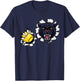 Panther Softball Ball Animal Cartoon Character T-Shirt - T-Shirt | Navy