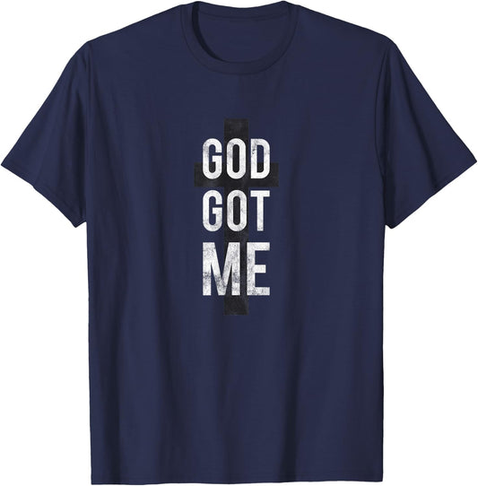 God Got Me T-Shirt - T-Shirt | Navy