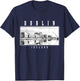 Dublin Ireland Vintage Souvenir Skyline UK Dublin T-Shirt - T-Shirt | Navy