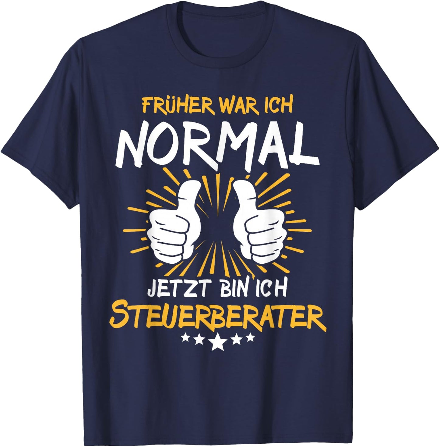 Funny Tax Consultant , black T-Shirt - T-Shirt | Navy